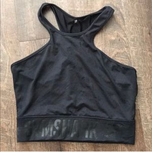 Gym shark sports bra/crop top